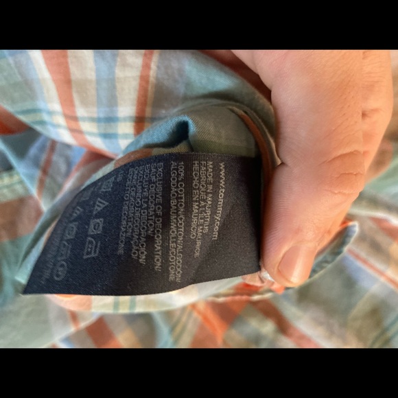 Tommy Hilfiger Island Madras button-down shirt, size large - Picture 6 of 6